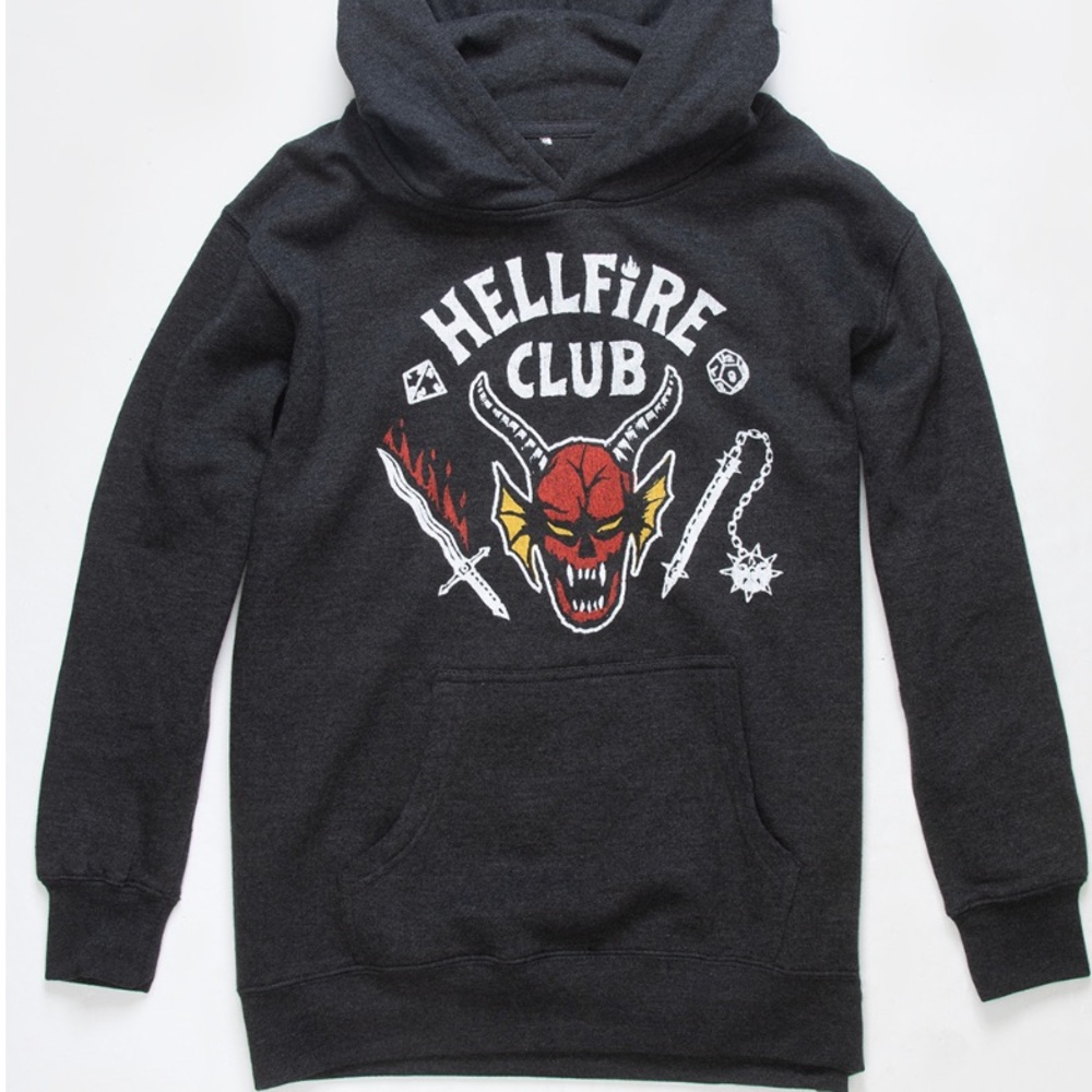 STRANGER THINGS Hellfire Club Kids Hoodie